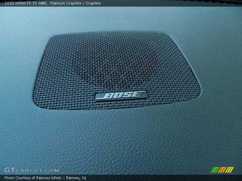 Platinum Graphite / Graphite 2010 Infiniti FX 35 AWD