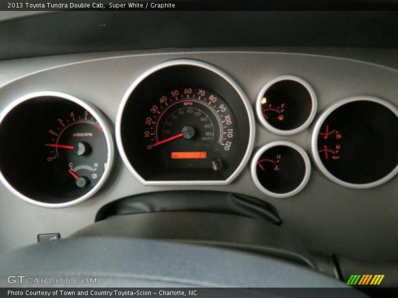 Super White / Graphite 2013 Toyota Tundra Double Cab