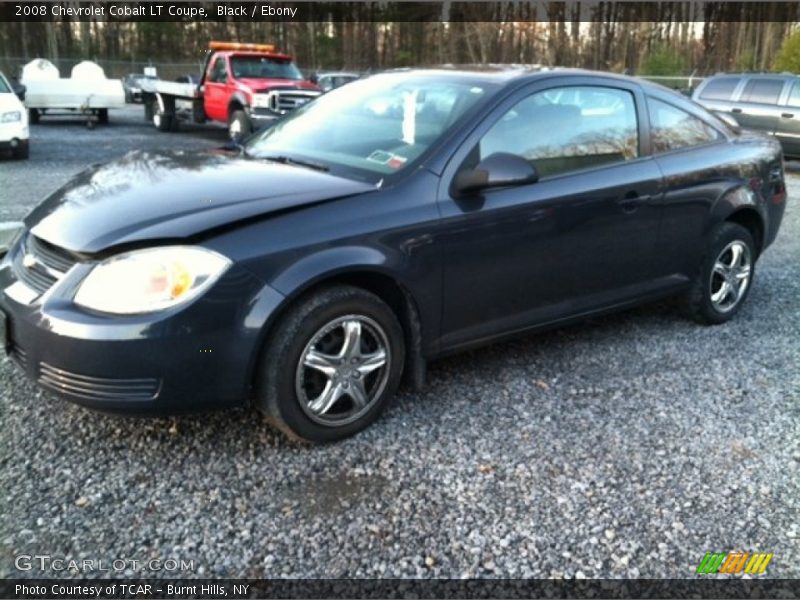 Black / Ebony 2008 Chevrolet Cobalt LT Coupe