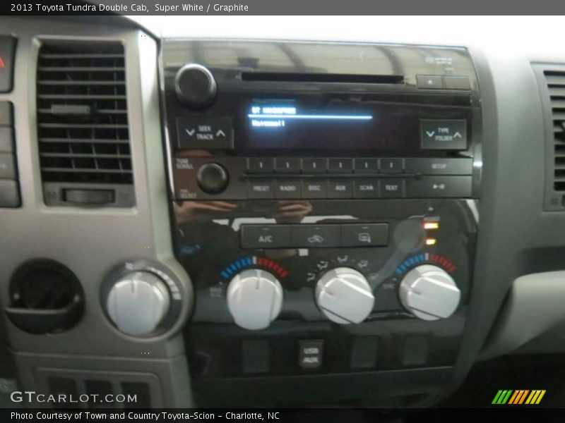 Super White / Graphite 2013 Toyota Tundra Double Cab