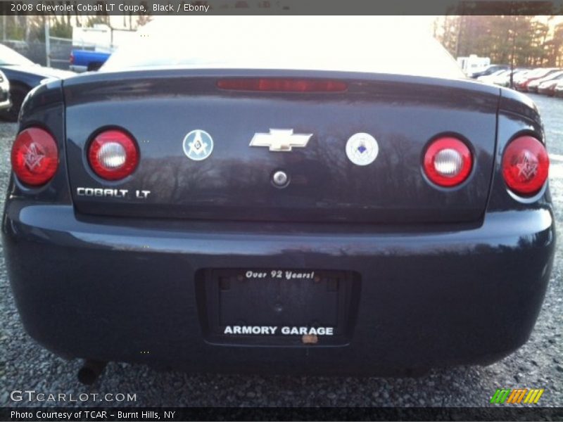 Black / Ebony 2008 Chevrolet Cobalt LT Coupe