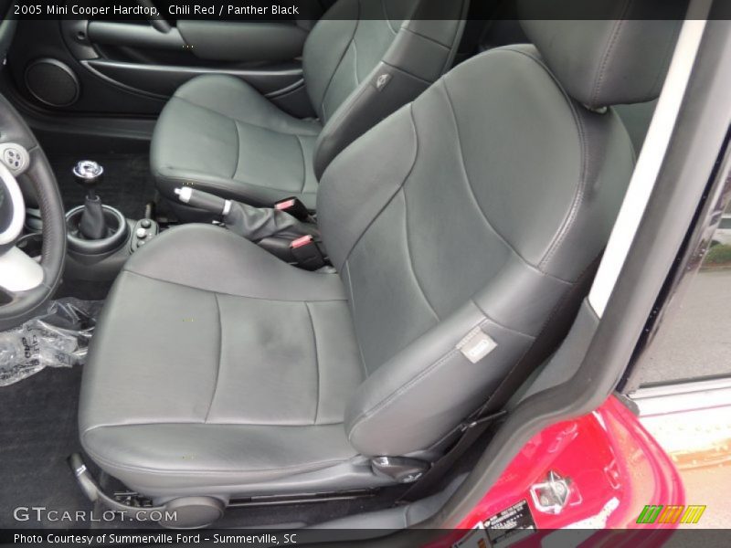 Chili Red / Panther Black 2005 Mini Cooper Hardtop