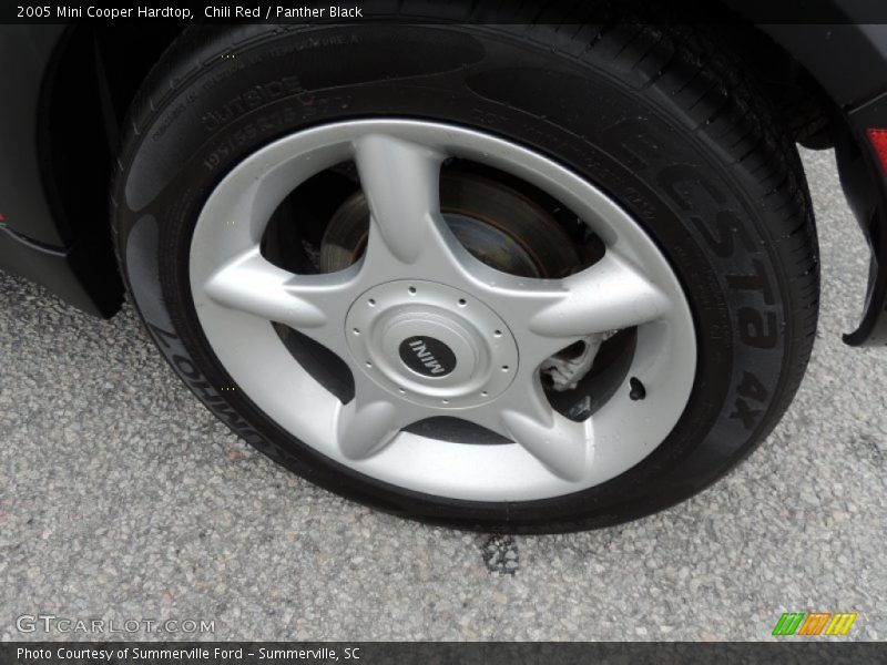 Chili Red / Panther Black 2005 Mini Cooper Hardtop