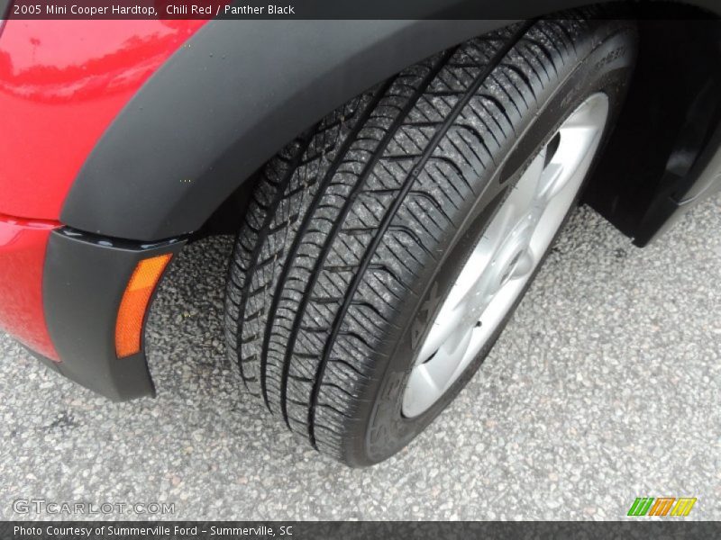 Chili Red / Panther Black 2005 Mini Cooper Hardtop