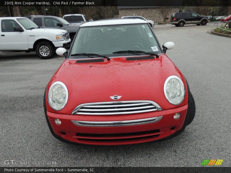 Chili Red / Panther Black 2005 Mini Cooper Hardtop