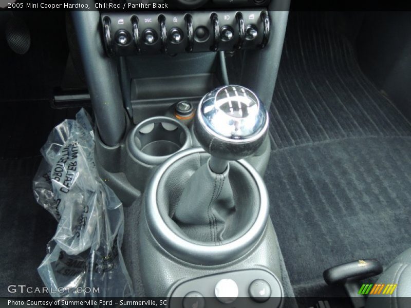 Chili Red / Panther Black 2005 Mini Cooper Hardtop