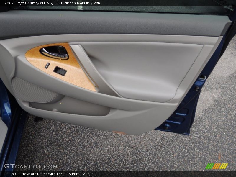 Blue Ribbon Metallic / Ash 2007 Toyota Camry XLE V6