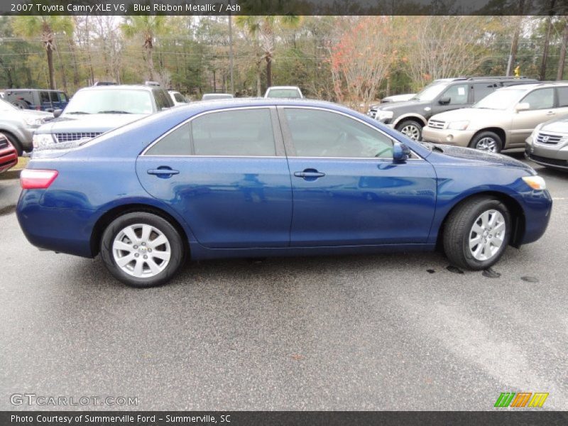 Blue Ribbon Metallic / Ash 2007 Toyota Camry XLE V6