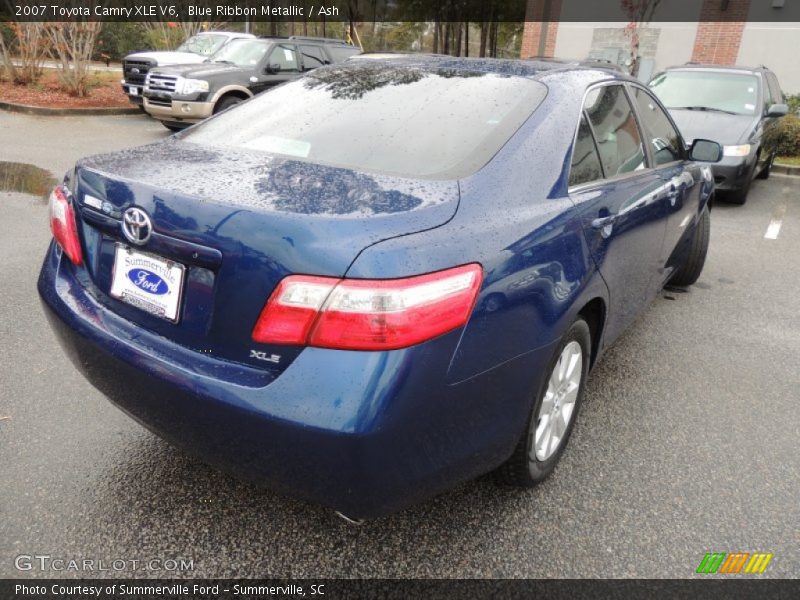 Blue Ribbon Metallic / Ash 2007 Toyota Camry XLE V6
