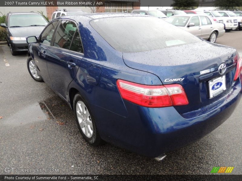Blue Ribbon Metallic / Ash 2007 Toyota Camry XLE V6