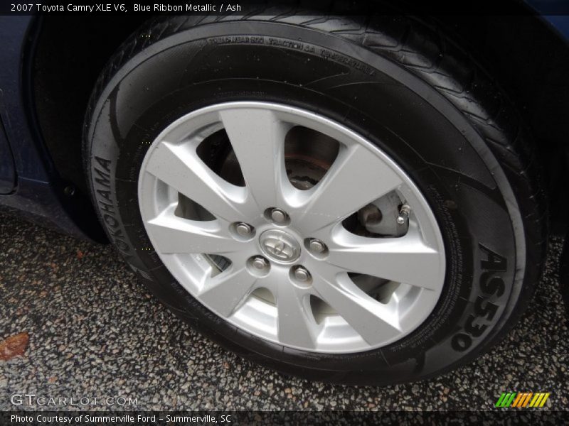 Blue Ribbon Metallic / Ash 2007 Toyota Camry XLE V6