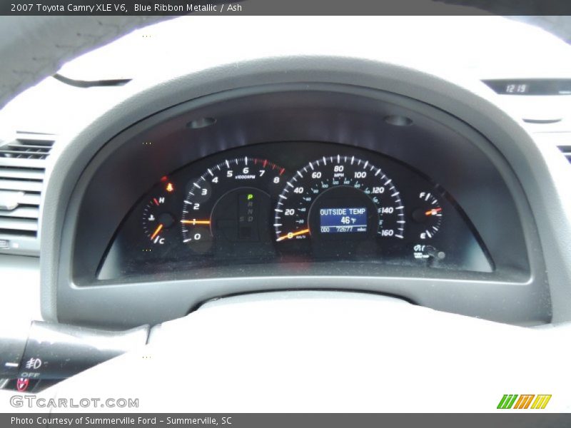 Blue Ribbon Metallic / Ash 2007 Toyota Camry XLE V6