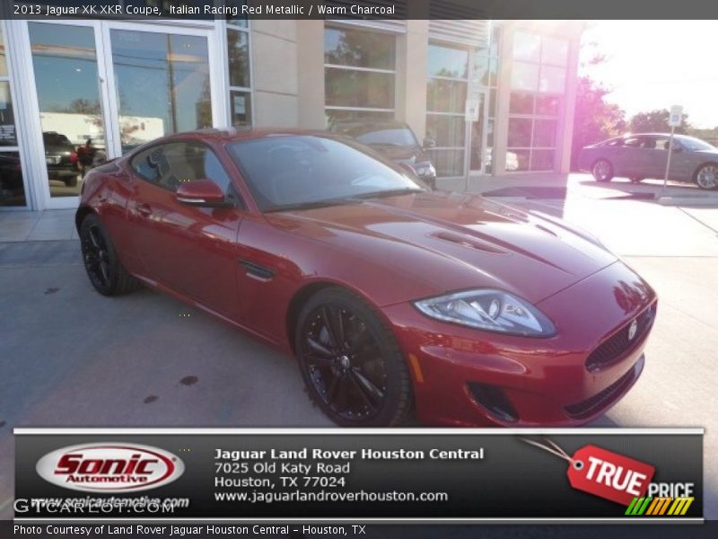 Italian Racing Red Metallic / Warm Charcoal 2013 Jaguar XK XKR Coupe