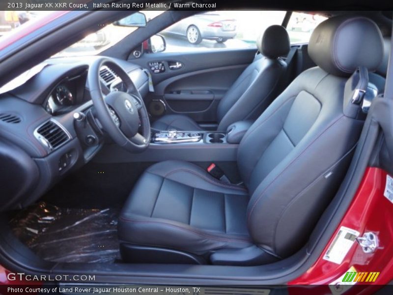  2013 XK XKR Coupe Warm Charcoal Interior