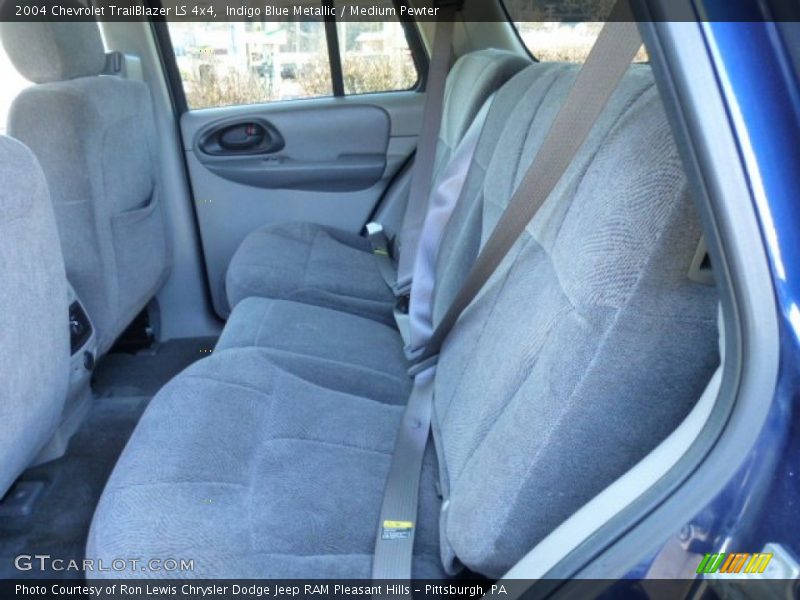 Rear Seat of 2004 TrailBlazer LS 4x4