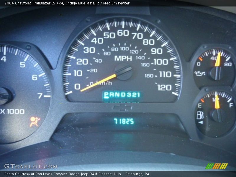  2004 TrailBlazer LS 4x4 LS 4x4 Gauges