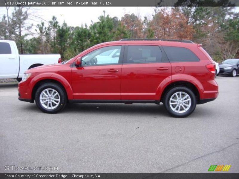  2013 Journey SXT Brilliant Red Tri-Coat Pearl
