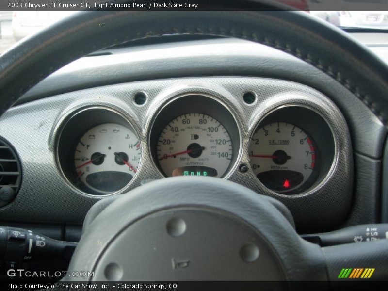 Light Almond Pearl / Dark Slate Gray 2003 Chrysler PT Cruiser GT