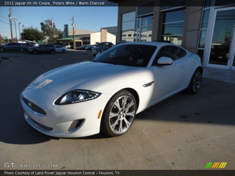 Polaris White / Warm Charcoal 2013 Jaguar XK XK Coupe