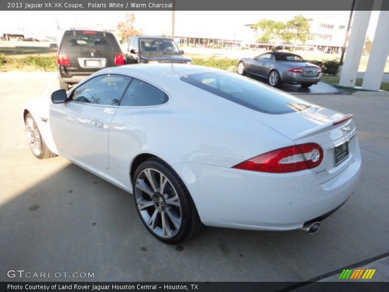 Polaris White / Warm Charcoal 2013 Jaguar XK XK Coupe