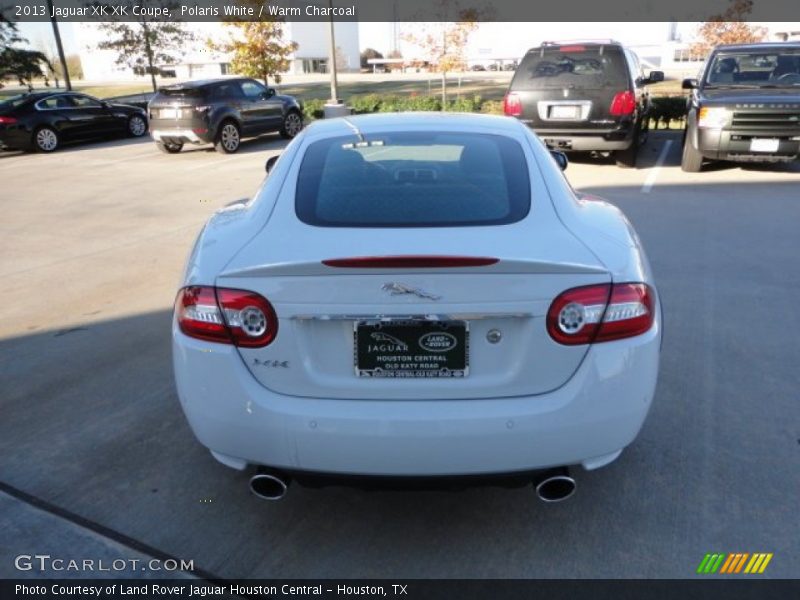 Polaris White / Warm Charcoal 2013 Jaguar XK XK Coupe