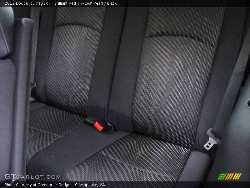 Brilliant Red Tri-Coat Pearl / Black 2013 Dodge Journey SXT