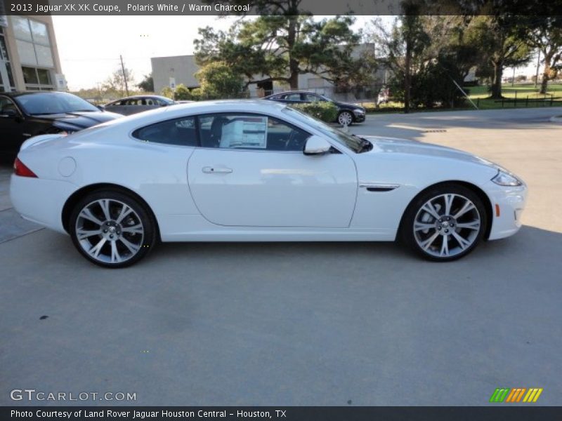 Polaris White / Warm Charcoal 2013 Jaguar XK XK Coupe