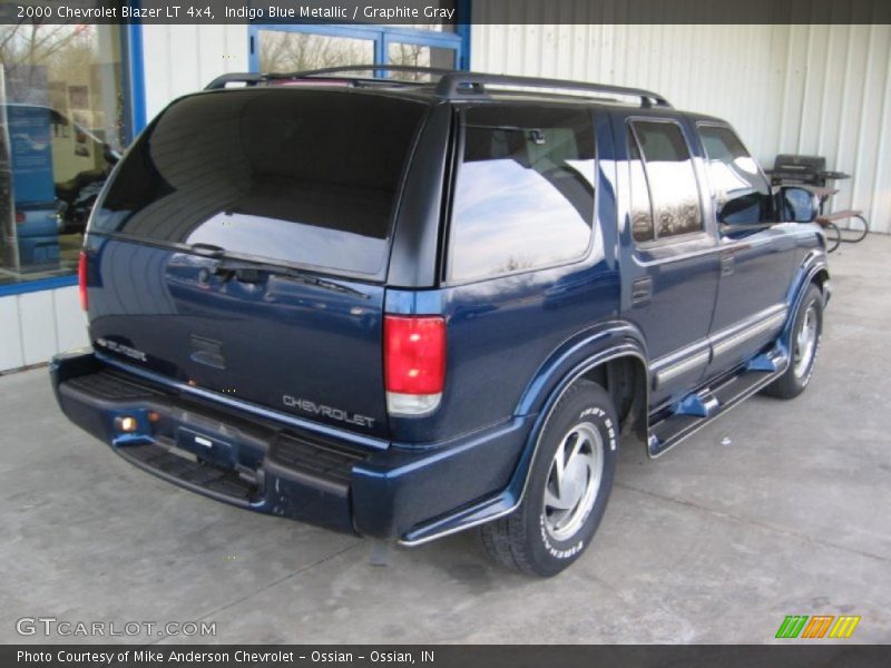 Indigo Blue Metallic / Graphite Gray 2000 Chevrolet Blazer LT 4x4