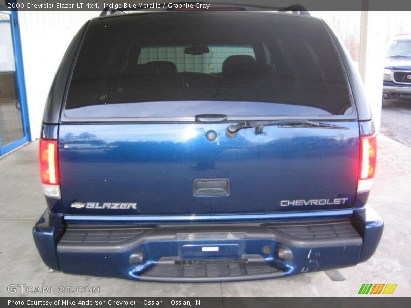 Indigo Blue Metallic / Graphite Gray 2000 Chevrolet Blazer LT 4x4