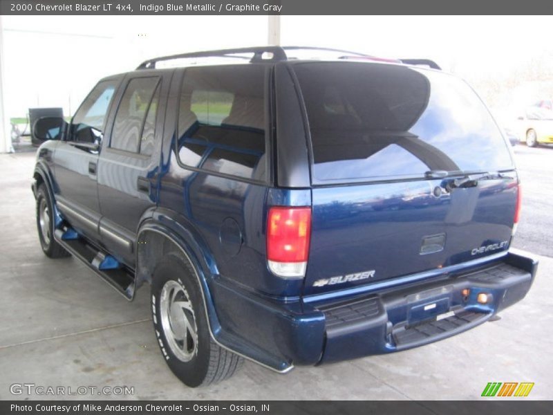 Indigo Blue Metallic / Graphite Gray 2000 Chevrolet Blazer LT 4x4