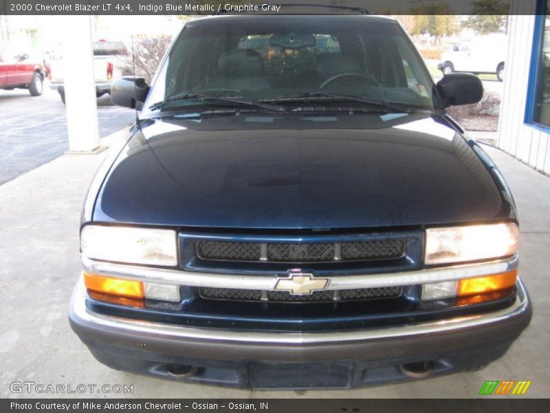 Indigo Blue Metallic / Graphite Gray 2000 Chevrolet Blazer LT 4x4