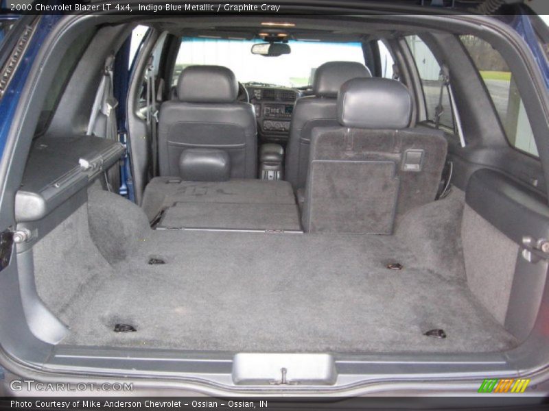 Indigo Blue Metallic / Graphite Gray 2000 Chevrolet Blazer LT 4x4