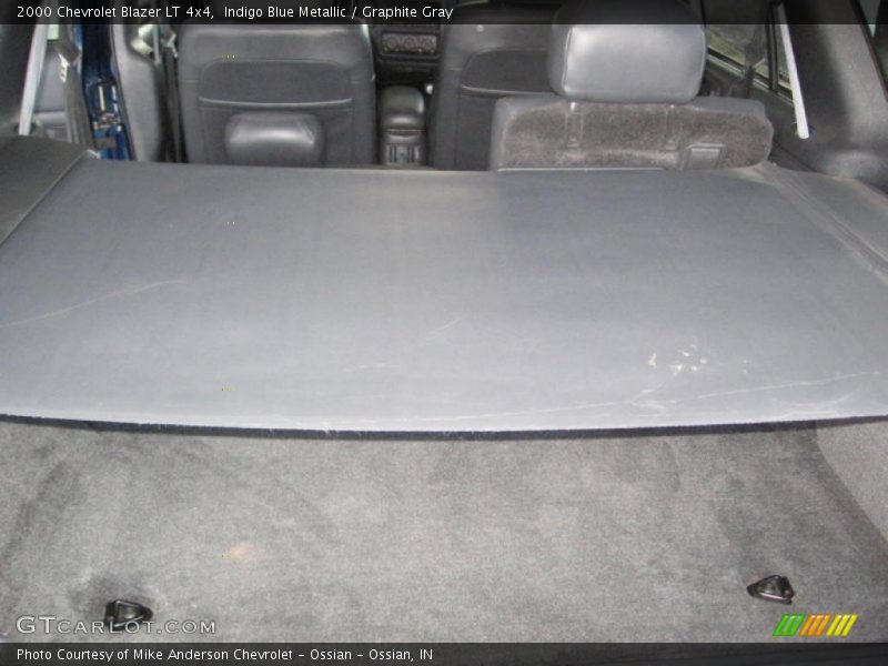 Indigo Blue Metallic / Graphite Gray 2000 Chevrolet Blazer LT 4x4