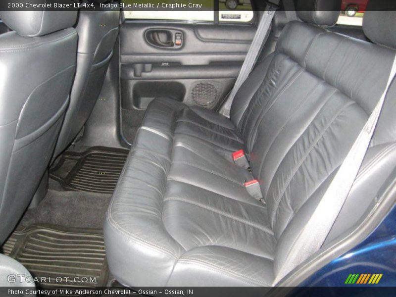 Indigo Blue Metallic / Graphite Gray 2000 Chevrolet Blazer LT 4x4