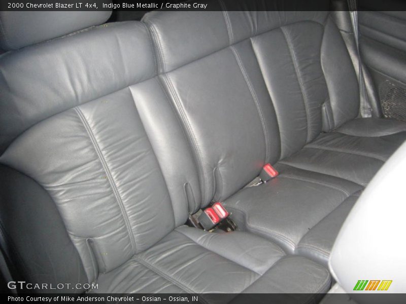 Indigo Blue Metallic / Graphite Gray 2000 Chevrolet Blazer LT 4x4
