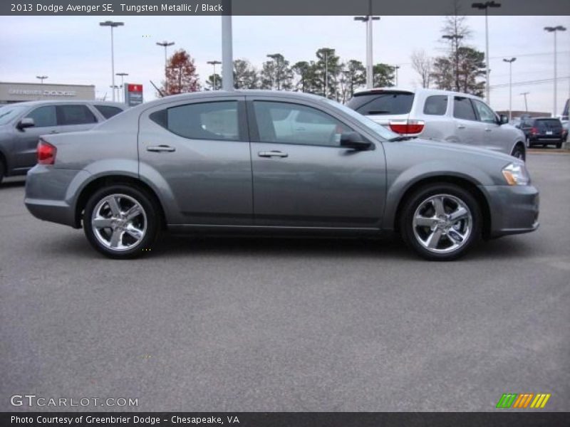 Tungsten Metallic / Black 2013 Dodge Avenger SE