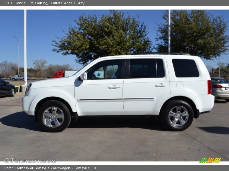 Taffeta White / Gray 2010 Honda Pilot Touring