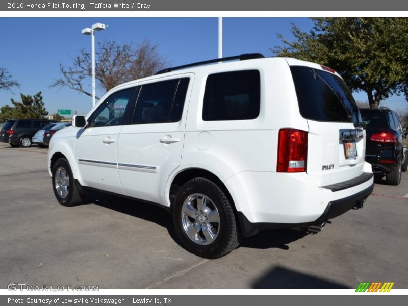 Taffeta White / Gray 2010 Honda Pilot Touring