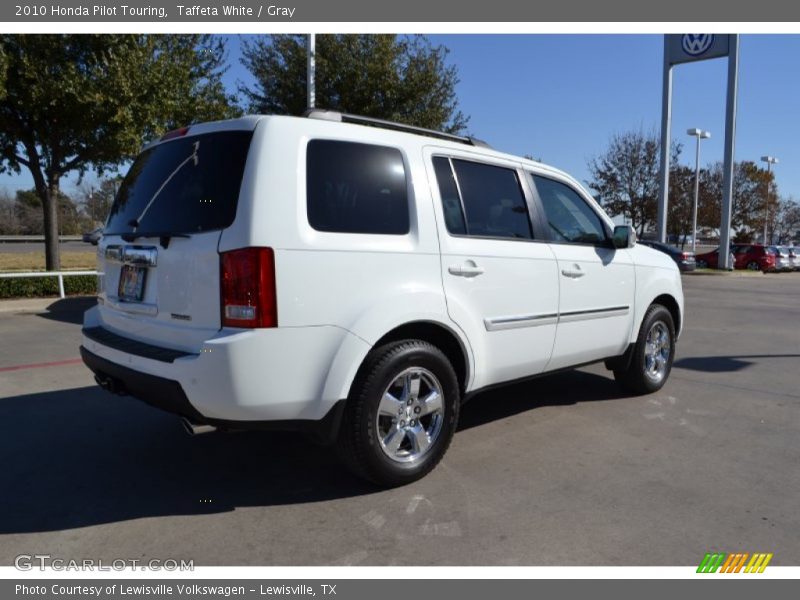 Taffeta White / Gray 2010 Honda Pilot Touring