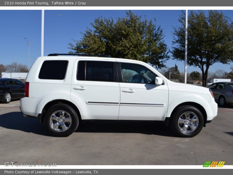 Taffeta White / Gray 2010 Honda Pilot Touring