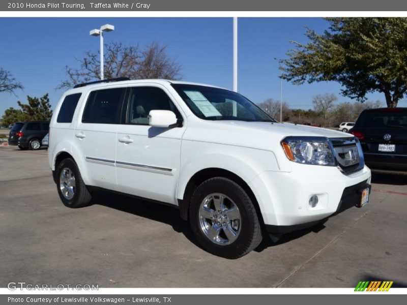 Taffeta White / Gray 2010 Honda Pilot Touring