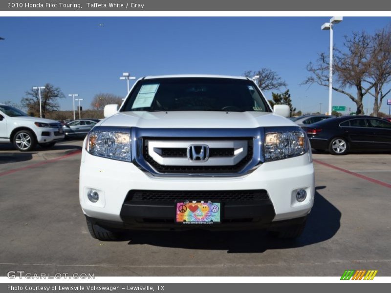 Taffeta White / Gray 2010 Honda Pilot Touring