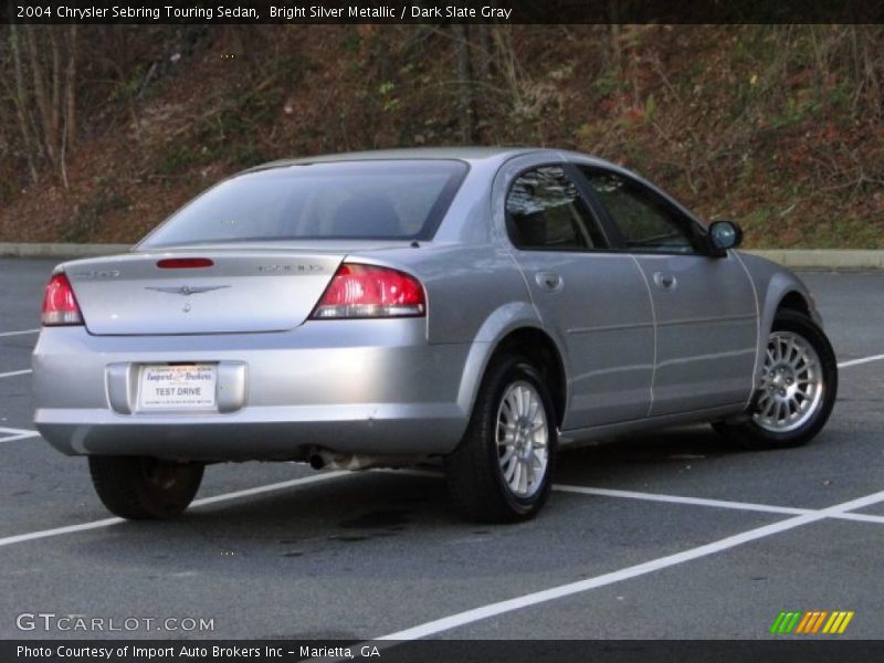 Bright Silver Metallic / Dark Slate Gray 2004 Chrysler Sebring Touring Sedan