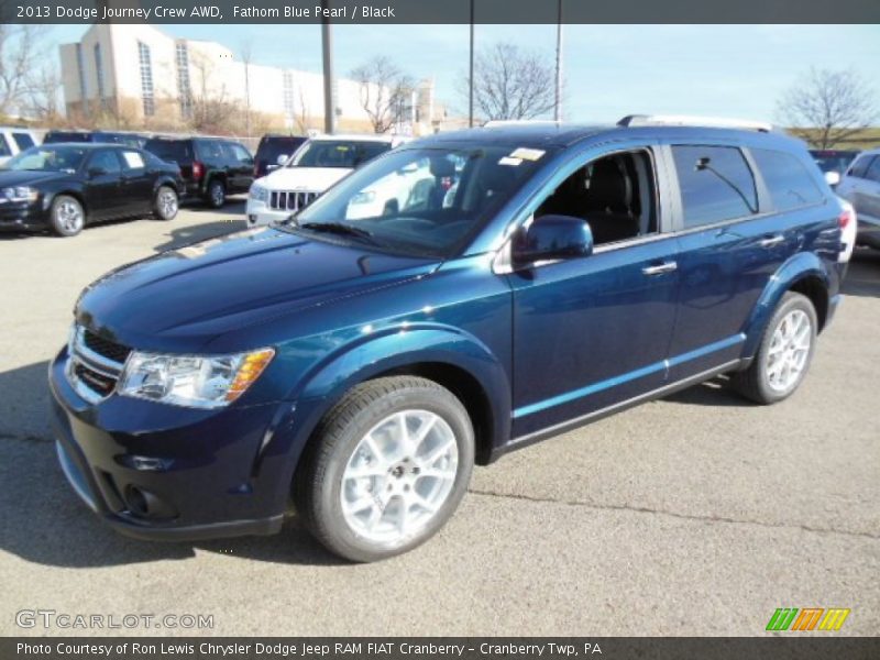 Front 3/4 View of 2013 Journey Crew AWD