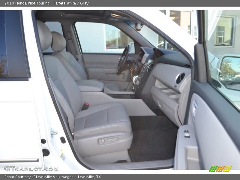 Taffeta White / Gray 2010 Honda Pilot Touring