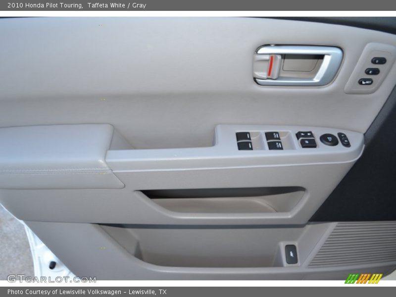 Taffeta White / Gray 2010 Honda Pilot Touring