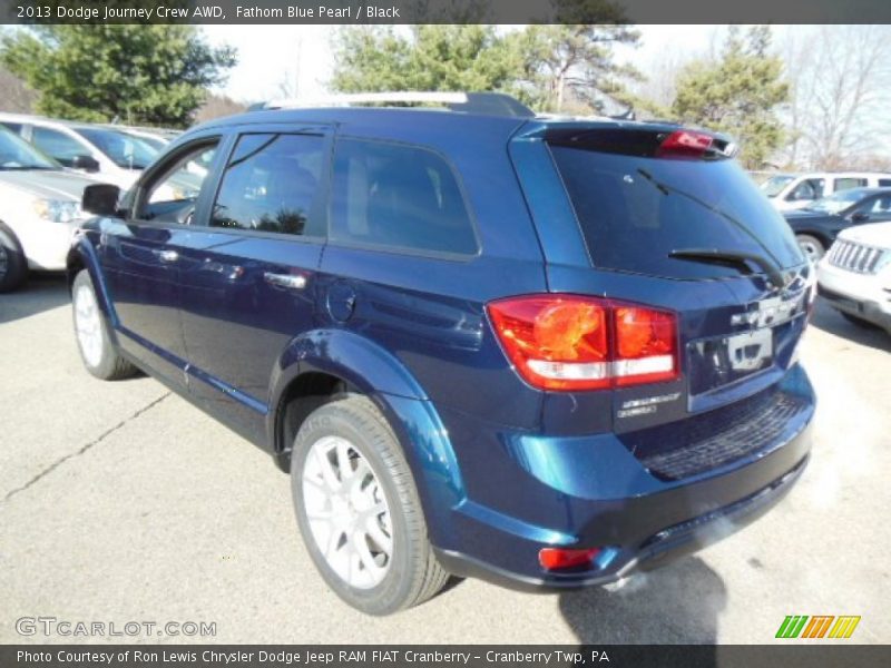  2013 Journey Crew AWD Fathom Blue Pearl