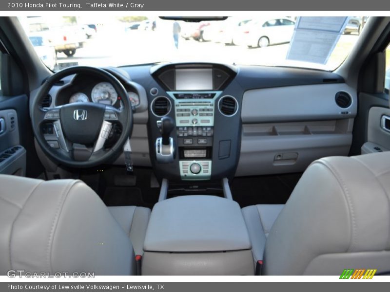 Taffeta White / Gray 2010 Honda Pilot Touring