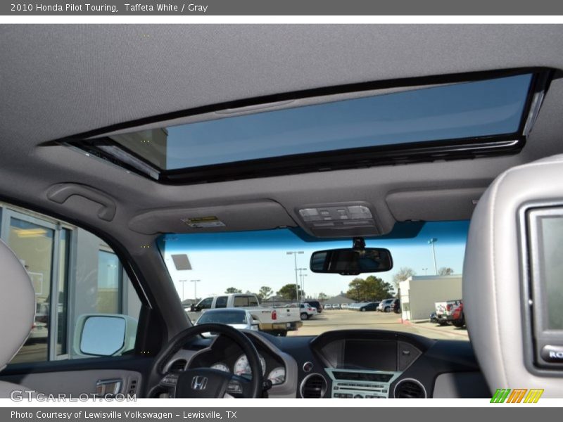 Taffeta White / Gray 2010 Honda Pilot Touring