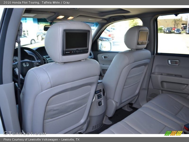 Taffeta White / Gray 2010 Honda Pilot Touring